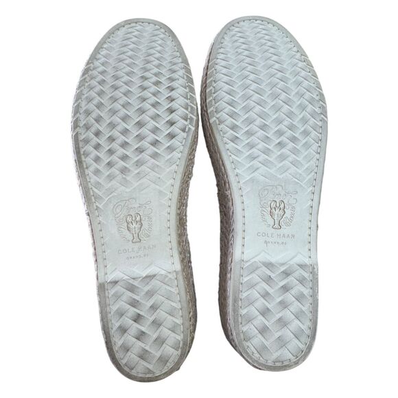 Cole Haan Cloudfeel Stitchlite Espadrille Loafer Leopard Print/Tan Wmns Sz 5.5B - Picture 10 of 11